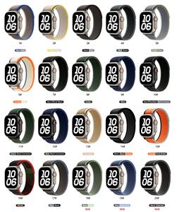 <span class=keywords><strong>Bracelet</strong></span> en nylon Forwelleny <span class=keywords><strong>Trail</strong></span> Loop pour montre connectée IWatch Series 7 6 Se 8 9 10 11 <span class=keywords><strong>ultra</strong></span> 2 Band 49mm 46mm Straps Correa - Product Image 3