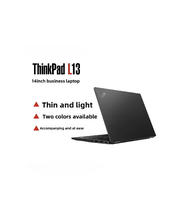 Ordinateur portable ThinkPad L13 pour le travail, les études et les bureaux, écran Full HD, léger, portable, processeur Core i5, carte graphique intégrée, sans fil