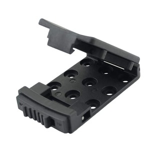 Grand clip de ceinture en nylon noir pour couteau Kydex gaine/étui, spécial pour bricolage outils de plein air Clip, avec interrupteur de verrouillage - Product Image 2