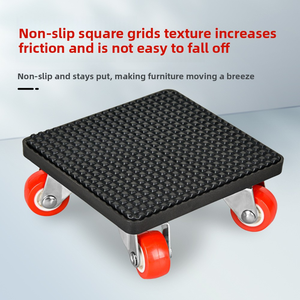 Heavy Duty Furniture Mover Tool Set with 360° Wheels, Furniture Lifter and Sliders, Easy Moving Rollers for <b>Bed</b> Sofa Cabinet - Product Image 2