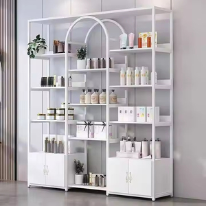 Exhibidor de Cosméticos Personalizado para Tienda de Belleza, Estante de Metal para Centro Comercial, Exhibidor de Maquillaje de Pared - Product Image 3