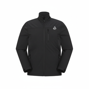 เสื้อแจ็คเก็ตผู้ชายสำหรับฤดูหนาว เสื้อแจ็คเก็ตสกีกันหิมะ กันน้ำ บุขนเฟลซ  เสื้อโค้ทฤดูหนาวแบบมีหลายกระเป๋า ผ้าฝ้าย 100% โดย AKO - Product Image 1