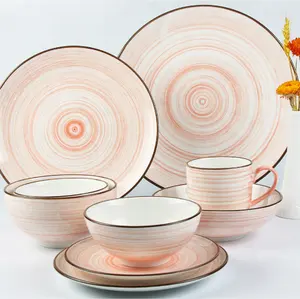 JQY北欧西式设计简单陶瓷瓷双门跑车形状餐具套装超市餐具套装