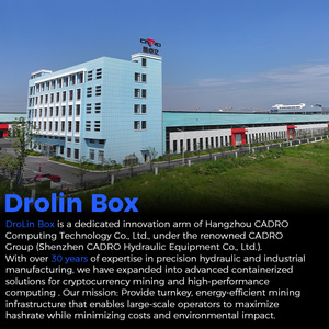 ドロリンボックス クリプトコンテナ 液冷式53HC水冷マイナー 196 S21ハイドロユニット PUE 1.06 ターンキー方式暗号通貨マイニングファーム - Product Image 6