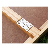 Table de Mahjong pliable en bois portable pour une utilisation en intérieur/extérieur - Table durable et écologique pour 4 joueurs, idéale pour le camping et les jeux de pique-nique