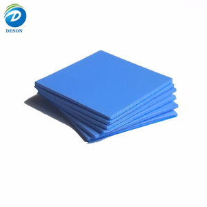 Deson แผ่นซิลิโคนเหนี่ยวนำความร้อนขนาด15*15X1มม.,ชิปเซ็ตชิปเซ็ต IC <span class=keywords><strong>Northbridge</strong></span> สำหรับฮีทซิงค์ CPU GPU - Product Image 4