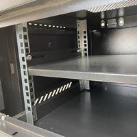 Armoire de serveur réseau murale en acier 4U de 19 pouces
