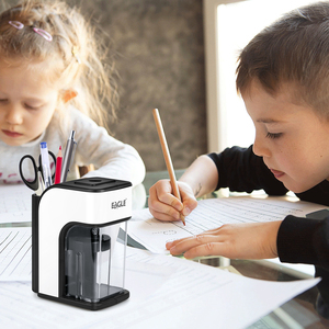 Eagle Hot Bán điện bút chì mài văn phòng phẩm trắng mờ điện tử - Product Image 6