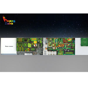 Parc d'attractions intérieur commercial complexe : <span class=keywords><strong>jeux</strong></span> <span class=keywords><strong>de</strong></span> plein air, <span class=keywords><strong>jeux</strong></span> interactifs, arène <span class=keywords><strong>ninja</strong></span>, thème jungle, trampoline park pour enfants >3 ans - Product Image 5