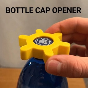 Portable Gear <span class=keywords><strong>Bottle</strong></span> Opener Tamanho Compacto para Piqueniques Camping Partes Sempre Pronto para Quick Cap Abertura Durable Lightweight - Product Image 2