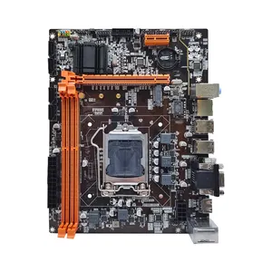 การปรับแต่งคุณภาพสูง B75 M.2 Lga1155สก์ท็อปคอมพิวเตอร์เมนบอร์ดสำหรับเกมสำนักงาน