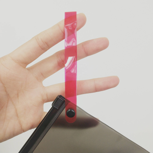 เป็นมิตรกับสิ่งแวดล้อม Recycable ฝ้าแบบพกพาพีวีซี EVA ถุงพลาสติกสำหรับ <span class=keywords><strong>N</strong></span>-<span class=keywords><strong>95</strong></span>หน้ากากจัดเก็บบรรจุภัณฑ์ที่มีซิปเลื่อนและจับ - Product Image 3