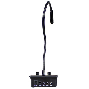 Altavoz de intercomunicación con cable y conector de 3,5 mm para sistema de comunicación en mostradores de bancos, hospitales, estaciones y ventanas de boletos - Product Image 2