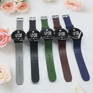 2024 biểu tượng tùy chỉnh bán buôn New Vòng LED Đồng hồ điện tử sinh viên thể thao cảm ứng Đồng hồ nam giới và phụ nữ của trẻ em thời trang đồng hồ - Product Image 5