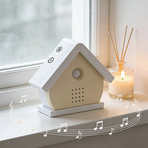 Dispositivo Combinado de Sonido y Luz Estilo Casa, Sonido de Pájaros y Ruido Blanco para Relajación, Camping, Fotografía de Aves y Ambiente Doméstico - Product Image 1