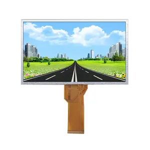 Layar industri tft tampilan penuh modul lcd 7.0 inci 1024*600 50pin tampilan lcd antarmuka RGB