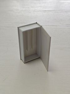 Custom High Quality Recyclable Cardboard Child Factory <b>Book</b> Shape Flip Cover Blank katady Brand Matt Lamination Embossing - Product Image 4