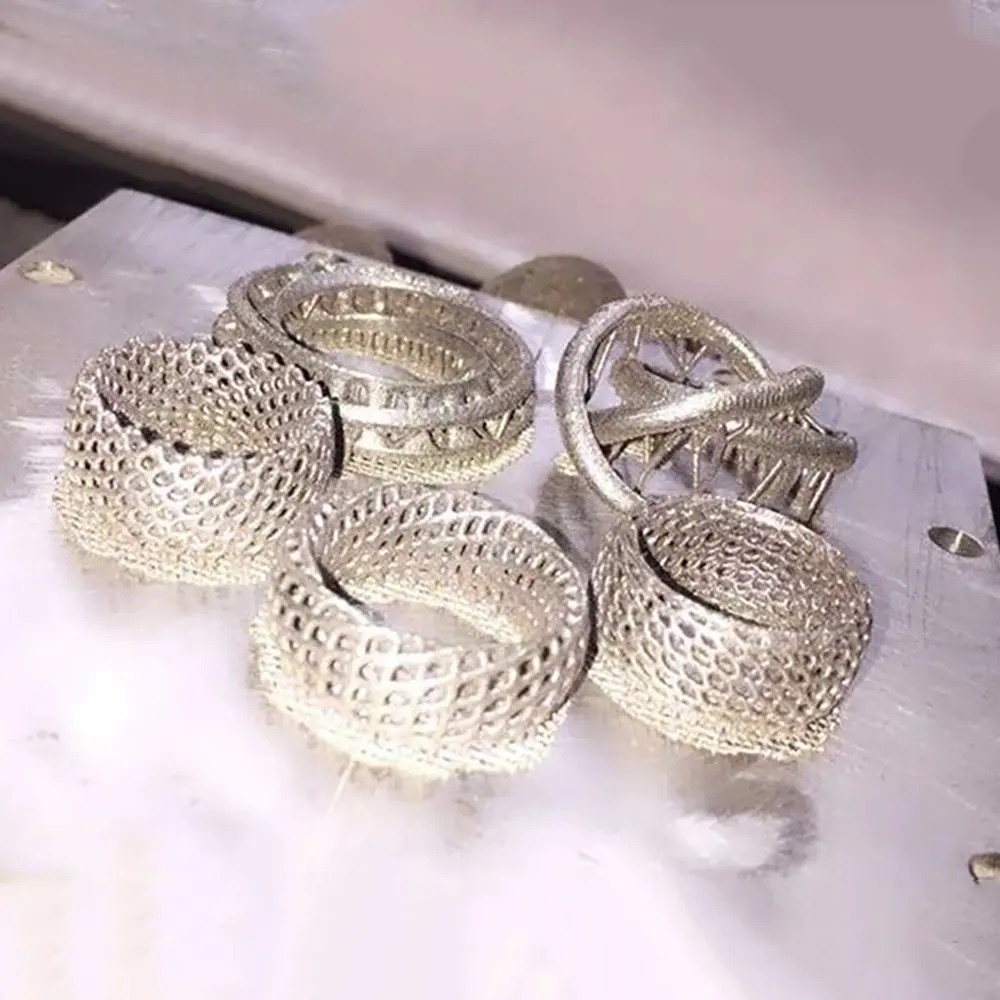 Service de moulage de bijoux en cire perdue de Chine par impression 3d en métal