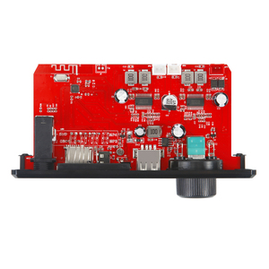 JX-X1 160W Bluetooth <span class=keywords><strong>MP3</strong></span> Placa Decodificadora APE 12V 80W Manos Libres Micrófono de Audio para Coche Mini DIY 12V USB TF Radio FM Música para Coche - Product Image 4