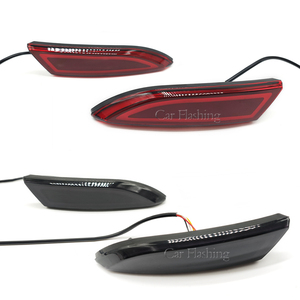 Luci Posteriori per Paraurti <span class=keywords><strong>Ford</strong></span> <span class=keywords><strong>Focus</strong></span> 3 Sedan e Hatchback 2012-2014, Riflettori LED, Luci di <span class=keywords><strong>Stop</strong></span> e Freno, Accessori Auto - Product Image 3