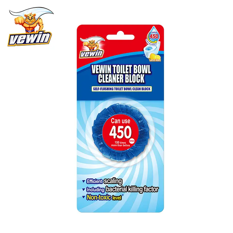 Hotel Cleaning Supplies Efficient Scaling Non-toxic Wc Toilet Water Tank Rim Cleaner Single Block Toilet Bowl Cleaner
