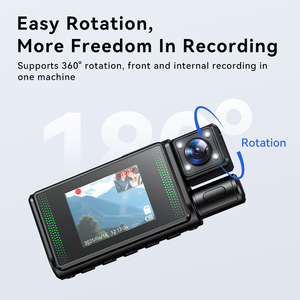 Telecamera DVR per Auto a 3 Canali con Registrazione in Loop - 720P, Schermo IPS da 2 Pollici, Registratore di Guida - Product Image 6