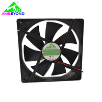 Ventilateur de refroidissement axial DC 14025, 140x140x25mm, 12V 24V, sans balais, double roulement à billes, haut débit d'air, ventilateur d'évacuation pour boîtier PC, purificateur d'air