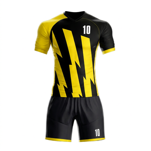 Camiseta y Uniforme de Fútbol Personalizados para Hombre 2023, Secado Rápido, Transpirable, Alta Calidad, 100% Poliéster, Impresión por Transferencia de Calor - Product Image 1