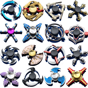 <span class=keywords><strong>Spinner</strong></span> de Mano al por Mayor, Juguete Antiestrés de Aleación, Regalos Novedosos, Giroscopio de Dedo - Product Image 2