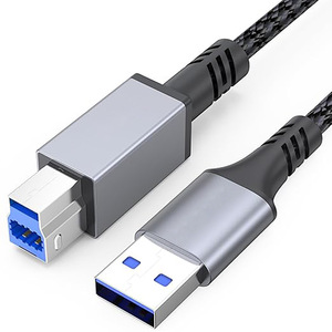 <b>Usb</b> 3.0 Data <b>Cable</b> Male <b>To</b> Male Square Port Computer Ssd Connection <b>Cable</b> 1M 2M 3M Copper Wire Nickel Plating - Product Image 1