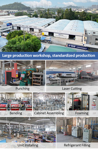 2m phẳng Tủ thịt tươi hiển thị tủ lạnh Showcase siêu thị thịt tươi hiển thị trường hợp kính Deli tủ lạnh - Product Image 2