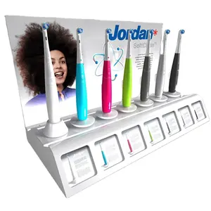 Affichage antivol fait sur commande d'étagère de brosse à dents électrique de la fonction 6 avec l'éclairage mené