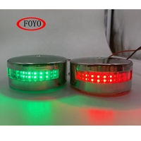 Feux de navigation LED Foyo pour voitures, pneus, lentilles rouges, Turquie, pour yachts et bateaux