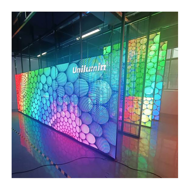 GPXP Ultra Transparent LED Screen P3.91 Indoor/outdoor Display Panel for Invisible Text OEM Suppliers