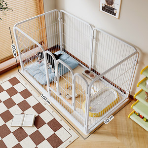 Recinzione <span class=keywords><strong>per</strong></span> Animali Domestici in Metallo Regolabile e Resistente, Stile Moderno, <span class=keywords><strong>per</strong></span> Interni ed Esterni, Barriera di Sicurezza in Ferro <span class=keywords><strong>per</strong></span> <span class=keywords><strong>Cani</strong></span> e Gatti, Made in China - Product Image 5