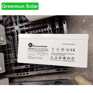 Высокоэффективные солнечные гелевые батареи 12 В 200 ач 300 Ач 12 в 300 Ач глубокий цикл батареи - Product Image 4