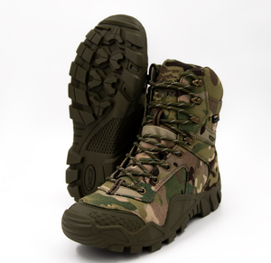 Botas Tácticas Militares de Camuflaje Digital Multicam CP de 8 Pulgadas DFA34AS33 con Mangas de Lona, Transpirables, para 3 Estaciones - Product Image 5
