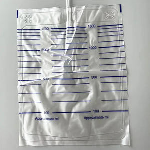 Urological निष्फल डिस्पोजेबल पारदर्शी अर्थव्यवस्था मूत्र मूत्र निकासी संग्रह बैग - Product Image 3