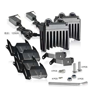 Sanvi U10 U9 Plus Super Bright Motorcycle <b>Led</b> <b>Projector</b> Lens Headlight 6000k 3000k Mini <b>Projector</b> <b>LED</b> Headlights Fog Light Kits - Product Image 2