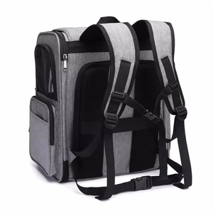 Borsa da trasporto per animali domestici traspirante ed espandibile per cuccioli e gatti, zaino per animali domestici - Product Image 5