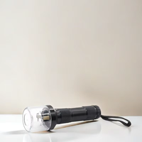 Broyeur à herbes sèches manuel portable CANNA en aluminium avec boîte de rangement pour broyer les herbes, les épices et le tabac
