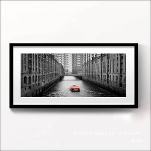 Cadres rectangulaires longs horizontaux et verticaux pour photos de groupe de diplômés 20x40 20x50 Cadres photo en bois MDF - Product Image 1