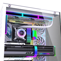 LOVINGCOOL Refroidisseur d'eau 360mm Nouveau radiateur de refroidissement liquide AIO CPU Processor Heatsink pour Intel 115X 1366 1700 AM3 AM4
