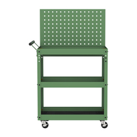 Chariot à outils robuste en acier de haute qualité, personnalisable, 3 tiroirs, pour le rangement d'outils d'atelier, OEM