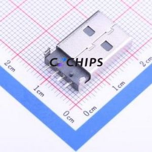 480371000 USB Connector Through hole Component (THT) Connector Type-A USB 2.0 Male Sink Board - Product Image 2