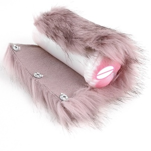 New Style Male Masturbation Cup With Artificial Fur Realistic Vagina Pocket Pussy Furry Silicone Masturbator Sex <b>Toy</b> <b>for</b> <b>Men</b> - Product Image 3