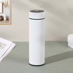 Custom Logo Digital Drinkware Vacuum <b>Flask</b> Stainless Steel LED Temperature Display Smart Water Bottles - Product Image 1