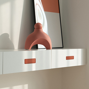 Morandi Color Scheme Furniture Handles <b>Knobs</b> Wardrobe <b>Door</b> Recessed Handles Inlaid Flip-Top Drawers Concealed Handles - Product Image 4