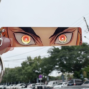 Tùy chỉnh demoned slayers Acrylic Keychain rengoku kyoujurou sáng mắt đôi mặt trong suốt Anime Mặt dây chuyền - Product Image 5