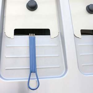 เครื่องทอดมันฝรั่งเชิงพาณิชย์ เครื่องทอดแบบจุ่มน้ำมันสำหรับอุตสาหกรรม ใช้แก๊ส พร้อมตู้เก็บของ ถังสแตนเลส 20 ลิตร ได้รับการรับรองมาตรฐาน CE ยี่ห้อ Kingbetter - Product Image 5